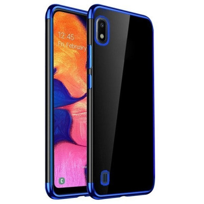 Husa SAMSUNG Galaxy A10 - Luxury Slim Shiny TSS, Albastru foto