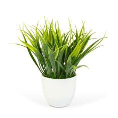 Planta artificiala decorativa - Iarba artificiala verde - 20 x 8 cm Best CarHome