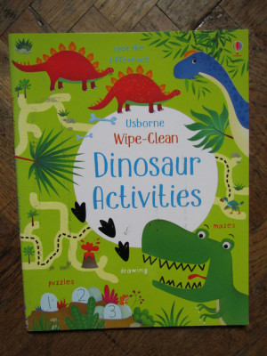 Wipe-Clean Dinosaur Activities foto