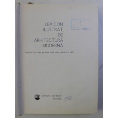 LEXICON ILUSTRAT DE ARHITECTURA MODERNA