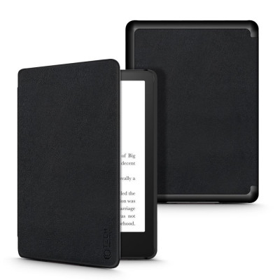 Husa Tech-Protect Smartcase pentru Kindle Paperwhite V/5/Signature Edition Negru foto