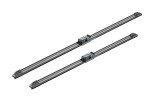 Stergator parbriz Bosch Aerotwin, Cauciuc+Grafit, Tip Plat, Carlig/Universal, Lungime 500-600mm, Auto