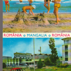 CPI B14703- CARTE POSTALA - ROMANIA. I.H.R. MANGALIA, PLAJA, RESTAURANT CAZINO