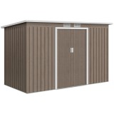 Outsunny Casuta pentru unelte de gradina, 277x130x173cm, verde | Aosom Romania