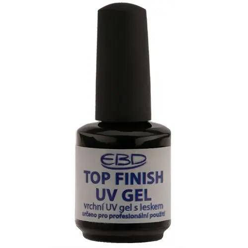 Top Finish UV Gel &ndash; top gel foarte subțire, 9ml