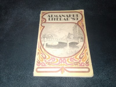 ALMANAHUL LITERAR 1989 foto