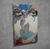 Tablou decorativ, Vega, Canvas 100 procente, lemn 100 procente, 30 x 40 cm, 265VGA1195, Multicolor