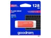 Pendrive USB 3.0 128GB Portocaliu, Goodram
