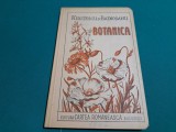 BOTANICA PENTRU CLASA II-A *GIMAZIU UNIC/ KIRIȚESCU ȘI B&Acirc;ZNOȘANU/1946