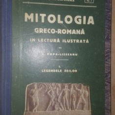 Mitologia greco-romana in lectura ilustrata (ed. VI)- G. Popa-Lisseanu