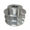 Fulie motor dubla, Fulie 6 Caneluri, Diametru 80mm