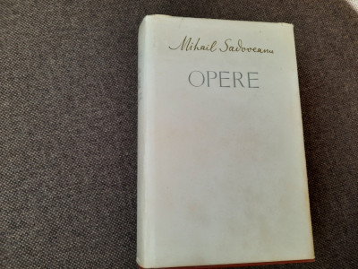 MIHAIL SADOVEANU OPERE VOL 8 EDITIE DE LUX CU SUPRACOPERTA foto