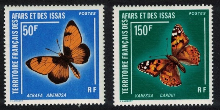 AFARS AND ISSAS 1976 FAUNA INSECTE FLUTURI