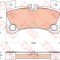 Set placute frana,frana disc AUDI Q7 (4L) (2006 - 2015) TRW GDB1775