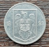 (MR21) MONEDA ROMANIA - 10 LEI 1993, MAI RARA DIN SERIE