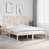 VidaXL Cadru de pat, 140x200 cm, lemn masiv de pin