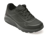 Cumpara ieftin Pantofi sport SKECHERS negri, UNO LITE, din piele ecologica