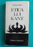 Nicolae Bellu &ndash; Etica lui Kant