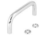 Manetă oțel cromat 43mm șurub M5 &Oslash;10mm