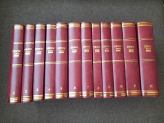CEHOV OPERE VOL 1-12 LEGATE DE LUX,SET COMPLET foto