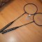 SET de 2 Rachete de badminton POWER 108 - Attacker si 1 fluturas, NOI