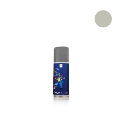 Spray colorant pentru par CRAZY COLOURS - colorare temporara ARGINTIU foto