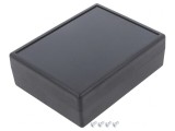 Carcasă universală ABS neagră 86x109x36 mm
