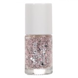 Lac de Unghii, Victoria, Glitter Collection, Culoare Roz Argintiu, Capacitate 6ml, Oem