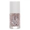 Lac de Unghii, Victoria, Glitter Collection, Culoare Roz Argintiu, Capacitate 6ml