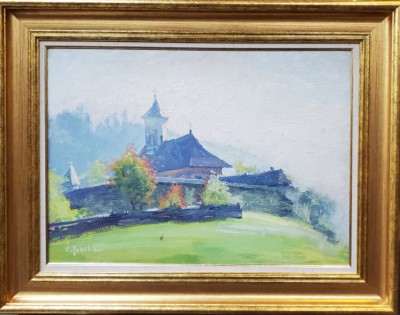Constantin Isachie Popescu (1888 &amp;ndash; 1967) - Manastire foto