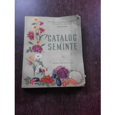 CATALOG DE SEMINTE,1958