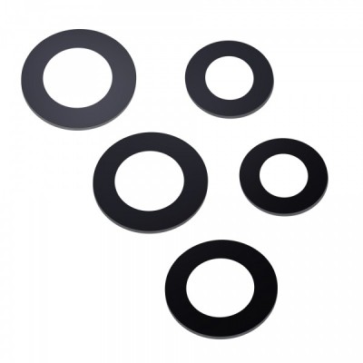 Geam Camera Spate Samsung Galaxy A23 5G A236 / A23 A235, BlitzDepthMacroUltraWideWide, Negru foto