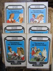 Vicontele de Bragelonne, Alexandre Dumas, Vol. I-VI, Editura Eden, 1993, Colectia Juvenalia, Aventura