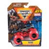 MONSTER JAM MARVEL CAMION GIGANT VENOM SCARA 1 LA 64, Spin Master
