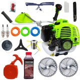 Cumpara ieftin 16 ACCESORII - 8.5CP* Motocoasa PE Benzina 2t timpi 12000rpm, 58cc, model 2026, easy-start, Fresco Power by ItalianTech