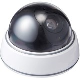 Camera supraveghere falsa de tip Dome, pentru interior cu Led rosu intermitent, Oem