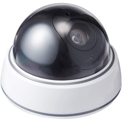 Camera supraveghere falsa de tip Dome, pentru interior cu Led rosu intermitent foto