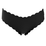 Chiloti Dama Hipster cu Finisaj Laser Cut, Negri, CMCLASS