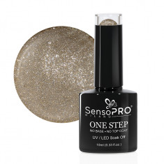 Oja Semipermanenta SensoPRO Milano One Step 10ml, Shimmer Chic #022 foto