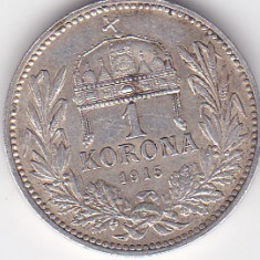 Ungaria 1 COROANA KORONA 1915