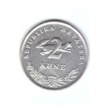 Moneda Croatia 2 kuna 2011, stare foarte buna, curata, Europa, Cupru-Nichel