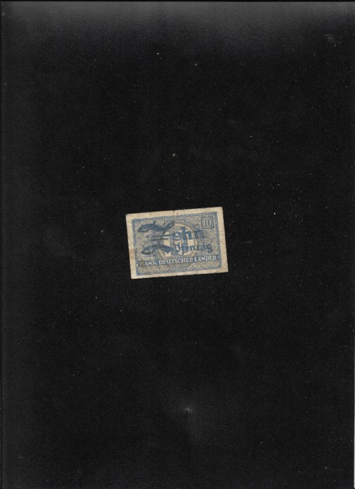 Germania 10 pfennig 1948