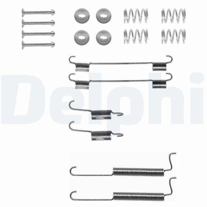 DELPHI LY1292 Set accesorii, sabot de frana