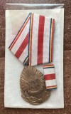 QW15 4 - comunism RPR - decoratie - A XX-a aniversare a eliberarii patriei - 1944 - 1964