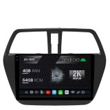 Navigatie 2K Suzuki SX4 S-Cross (2014-2020), Android OS, S-Quadcore 4GB RAM + 64GB ROM, 9.5 Inch - AD-BGS90042K+AD-BGRKIT305