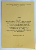 GHID PRIVIND REABILITAREA TERMICA A BLOCURILOR DE LOCUINTE ...PRIN TRANSFORMAREA ACOPERISURILOR ..., 2006