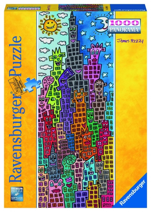 Puzzle Cladiri Amuzante, 1000 Piese Puzzle Cladiri Amuzante, 1000 Piese