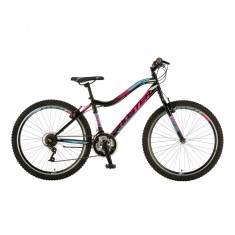Bicicleta Mtb Booster Galaxy - 26 Inch, Negru-Roz foto