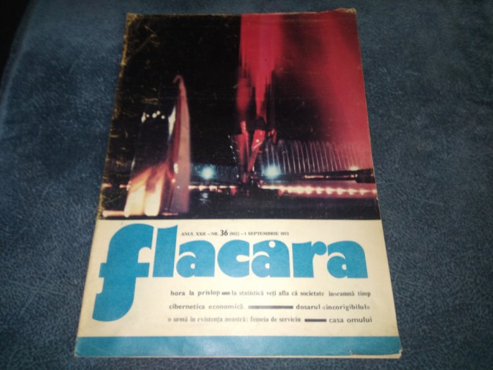 REVISTA FLACARA NR 36 1973