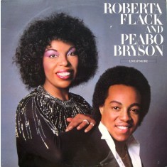 Vinil 2xLP Roberta Flack And Peabo Bryson &lrm;&ndash; Live &amp; More (VG)